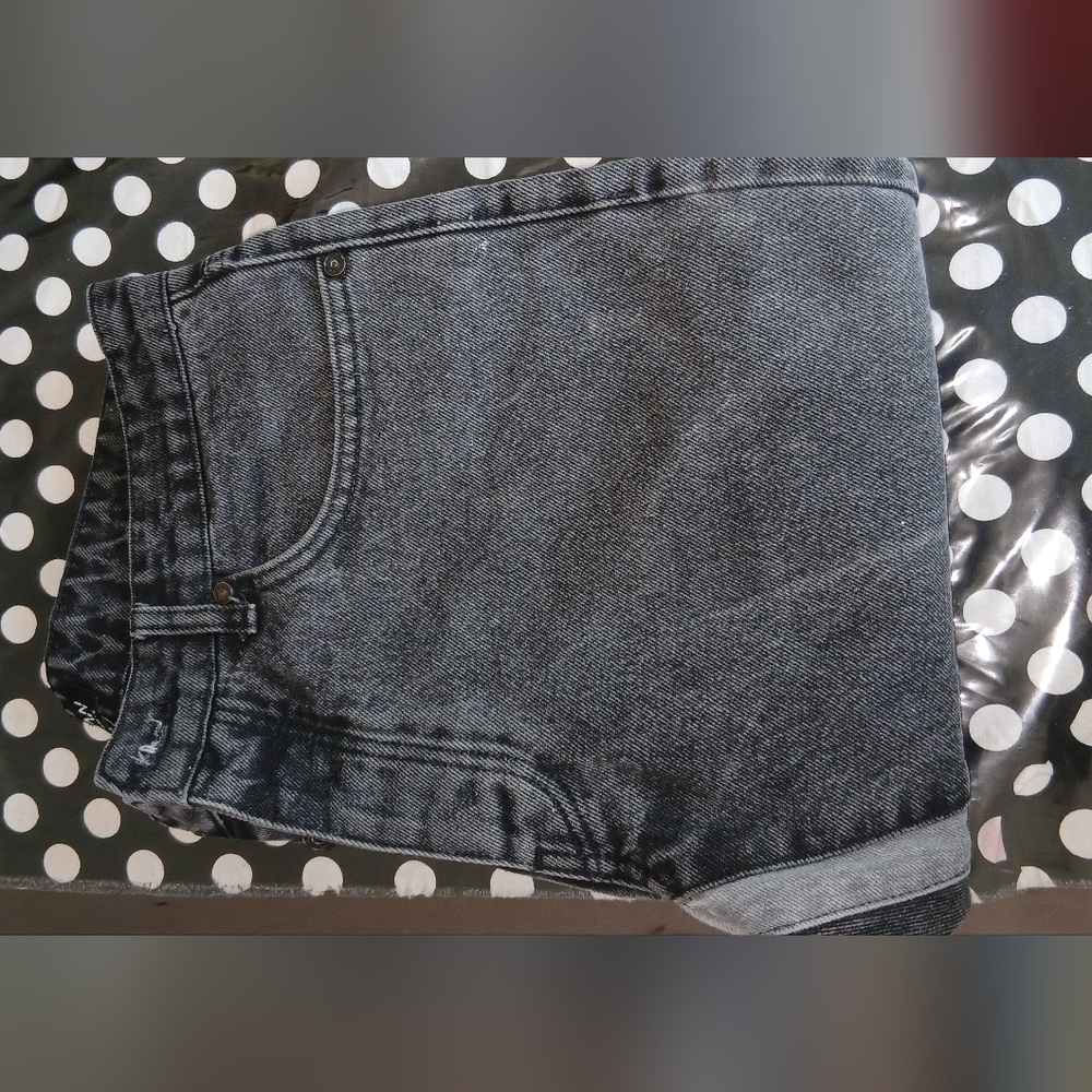 Dark Gray Denim Jeans